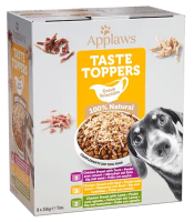 Applaws Taste Toppers Natural Wet Dog Food Gravy Multipack Tin 8pk
